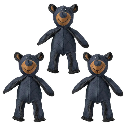 Mighty Bear Robust Bear Pet Soundmaking Toy Plush Interactive Dog Toy Grinding Cleaning Teeth Anti Bite Abreact Plaything Bear