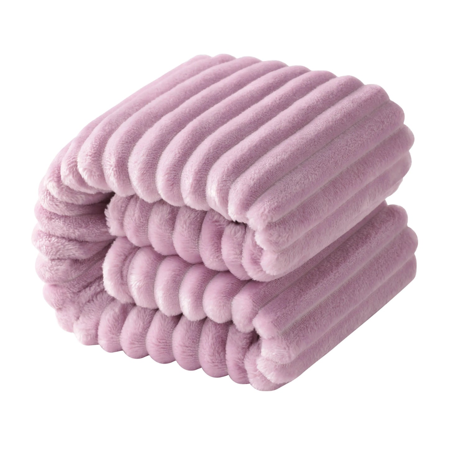 Ntbay Plush Flannel Fleece Blanket Soft Lightweight Fuzzy Luxury Bed Blanket for Couch Sofa Bed