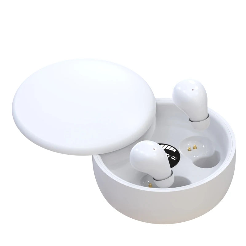 Invisible Earbuds Small Mini Wireless Bluetooth Earpiece Discreet Earphone Sleep Earplugs HD Call Headsets for Music and Work