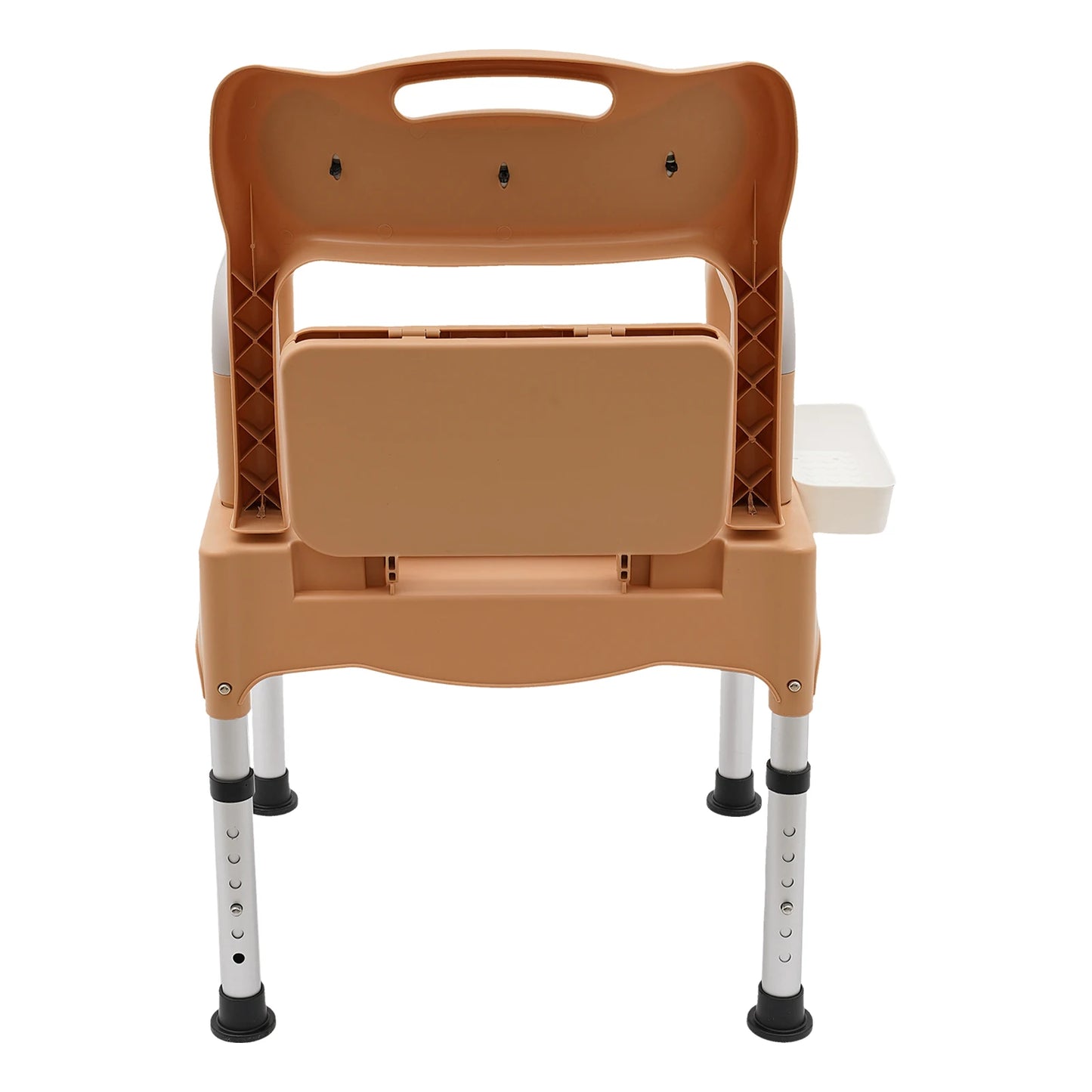 Bedside Commode Chair Height Adjustable Toilet Chair with Sensor Light for Adults Seniors