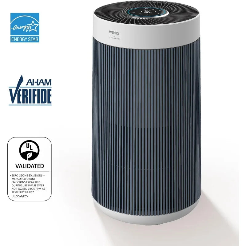 WINIX T830 Air Purifier for Extra Large Room Up to 1968 Ft² in 1 Hr With Smart Wi-Fi, Air Quality Monitor, True HEPA, Auto Mode