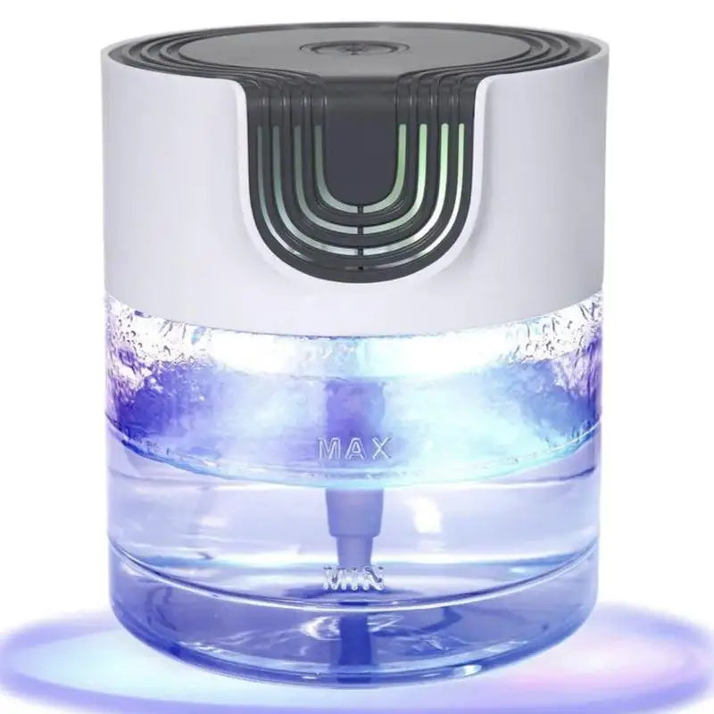 3 In 1 Air Purifier Aromatherapy Diffuser Humidifier Portable Desk Device With LED Light
