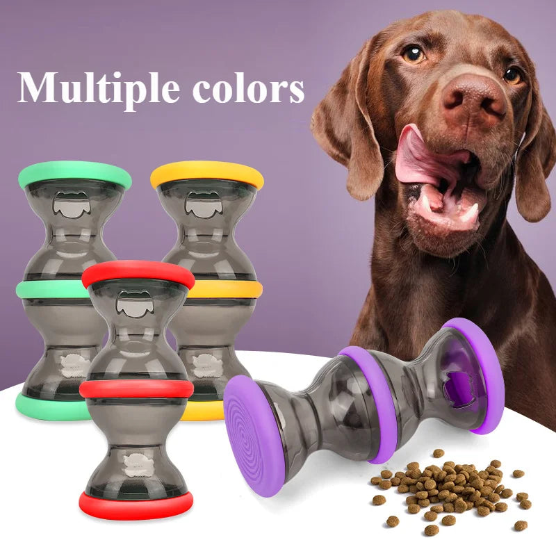 Pet Leaky Food Toy for Dogs Rolling Puzzle Training Toy Durable Bite Resistant Plastic