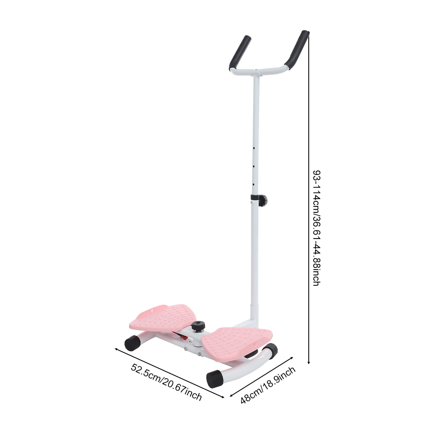 Waist Twisting Fitness Tool Waist Twister Board Ab Twist Board Home Gym Exercise Twist Board with Handrail