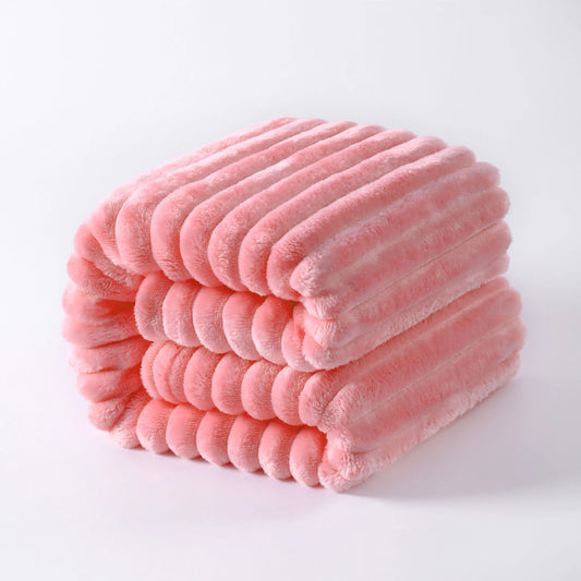 Ntbay Plush Flannel Fleece Blanket Soft Lightweight Fuzzy Luxury Bed Blanket for Couch Sofa Bed