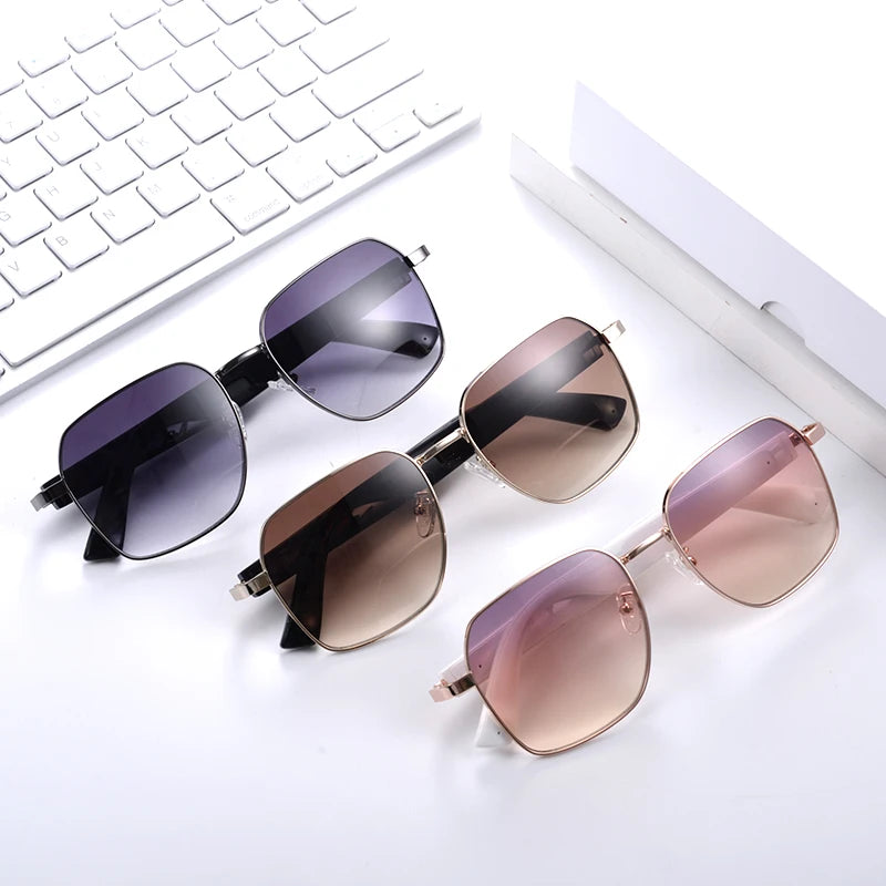 MZ02 Smart Glasses With Bluetooth Speaker Wireless Audio Touch Hands Free Calling Stereo Music Headphones