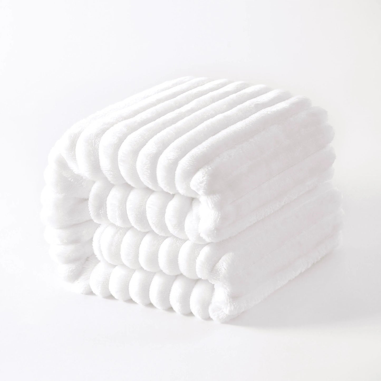 Ntbay Plush Flannel Fleece Blanket Soft Lightweight Fuzzy Luxury Bed Blanket for Couch Sofa Bed