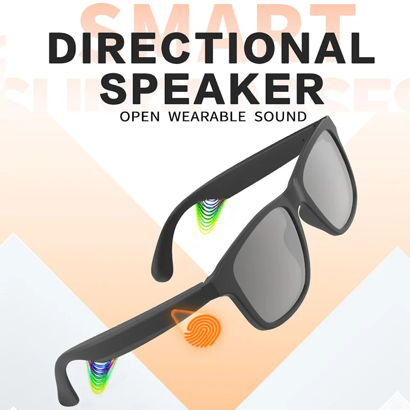 New Smart Glasses Wireless Bluetooth Hands Free Talking Music Headset Fashion Sunglasses Eyeglasses